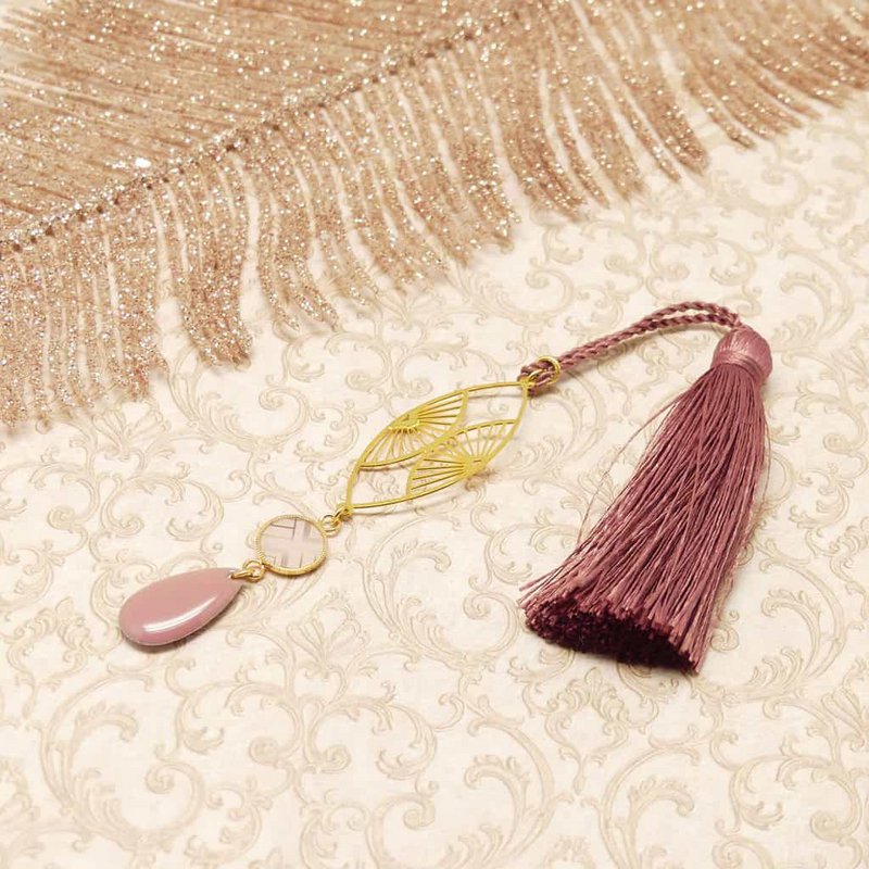 Brand-brand-sider Eventail Retro Book Pompon Sequin Mors Day Gift Mama Gift