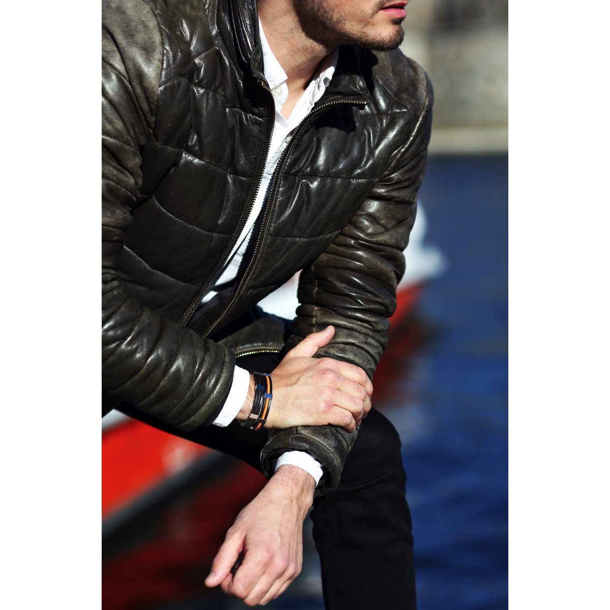 SO ZWEDEN ARMBAND | DONKER BRUIN