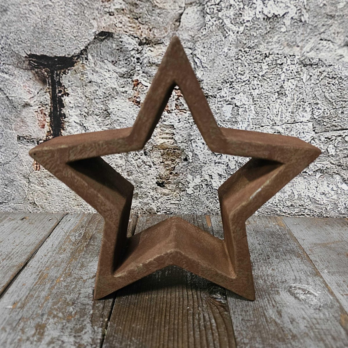 Pors ster aardewerk 22x6x21cm (36238)