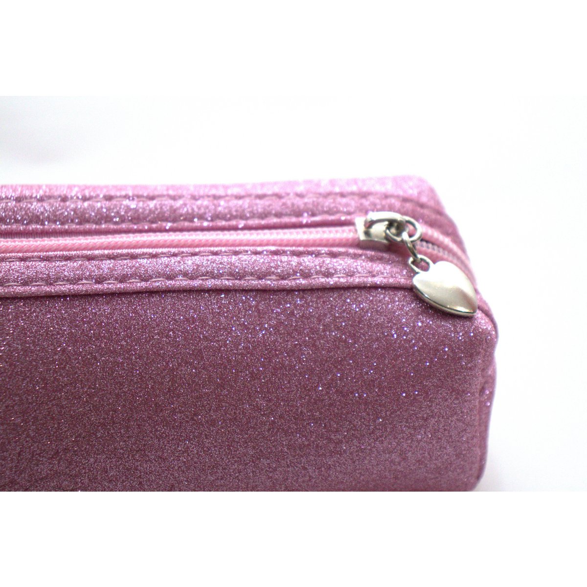 Moon- The pink glitter pencil case