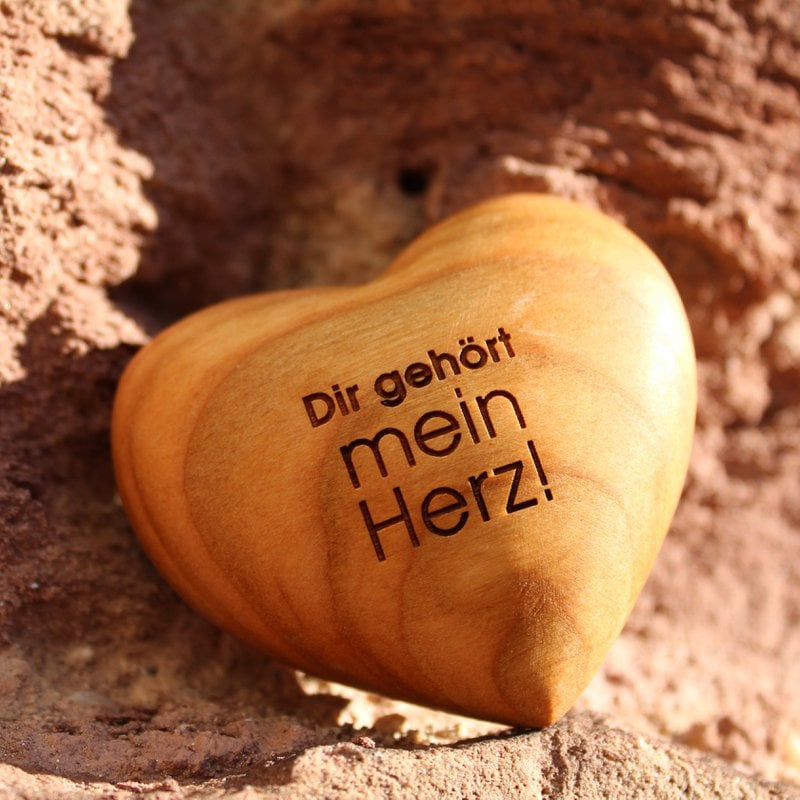 Thankgoods houten hart Mijn hart is van jou!