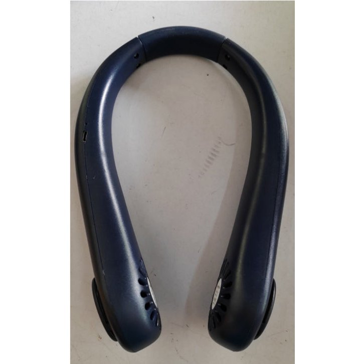 Oplaadbare nekventilator Handsfree USB-miniventilator Reizen Buitensportfans Draagbare luie bladloze hangende nekventilator