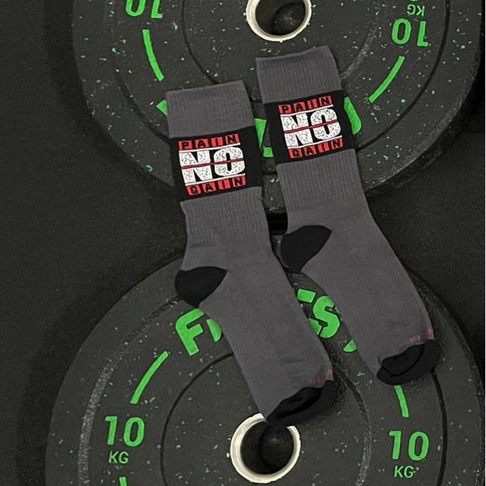 NO PAIN NO GAIN SOCKS