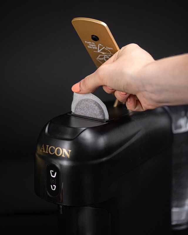 Pensofal Aicon "REDUCE" Automat na kapsułki (ese44m) + ZESTAW DO DEGUSTACJI KAWY 15