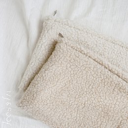 Teddy Pencil Case | beige | Storage pouch | Diaper pouch | toiletry bag