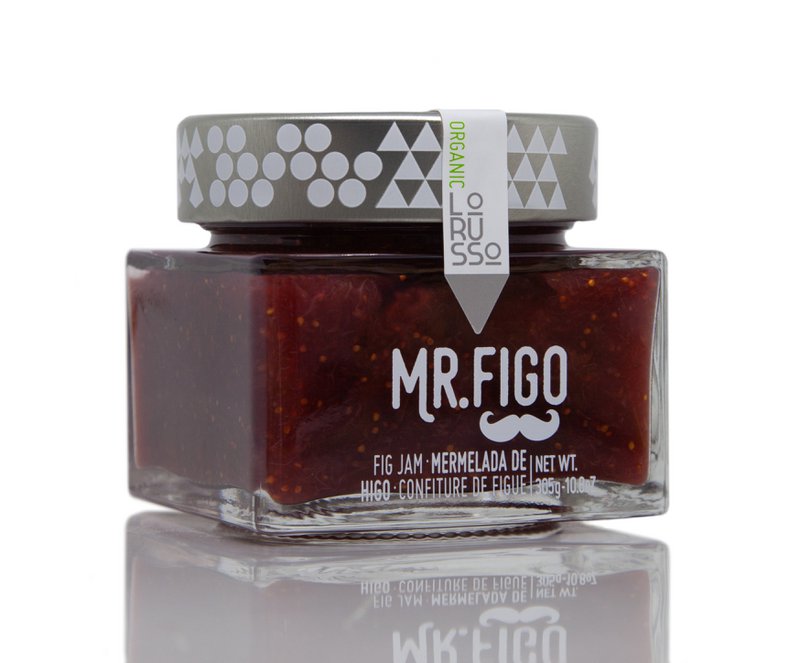 Confettura di fichi gourmet biologica con 85% di frutta - 305g