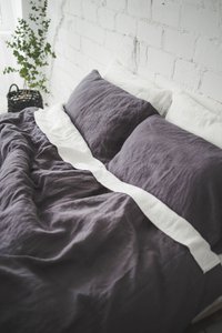 Large Linen Pillowcase in Various Colors