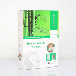 Detox bamboo vinegar foot patches 10 pieces