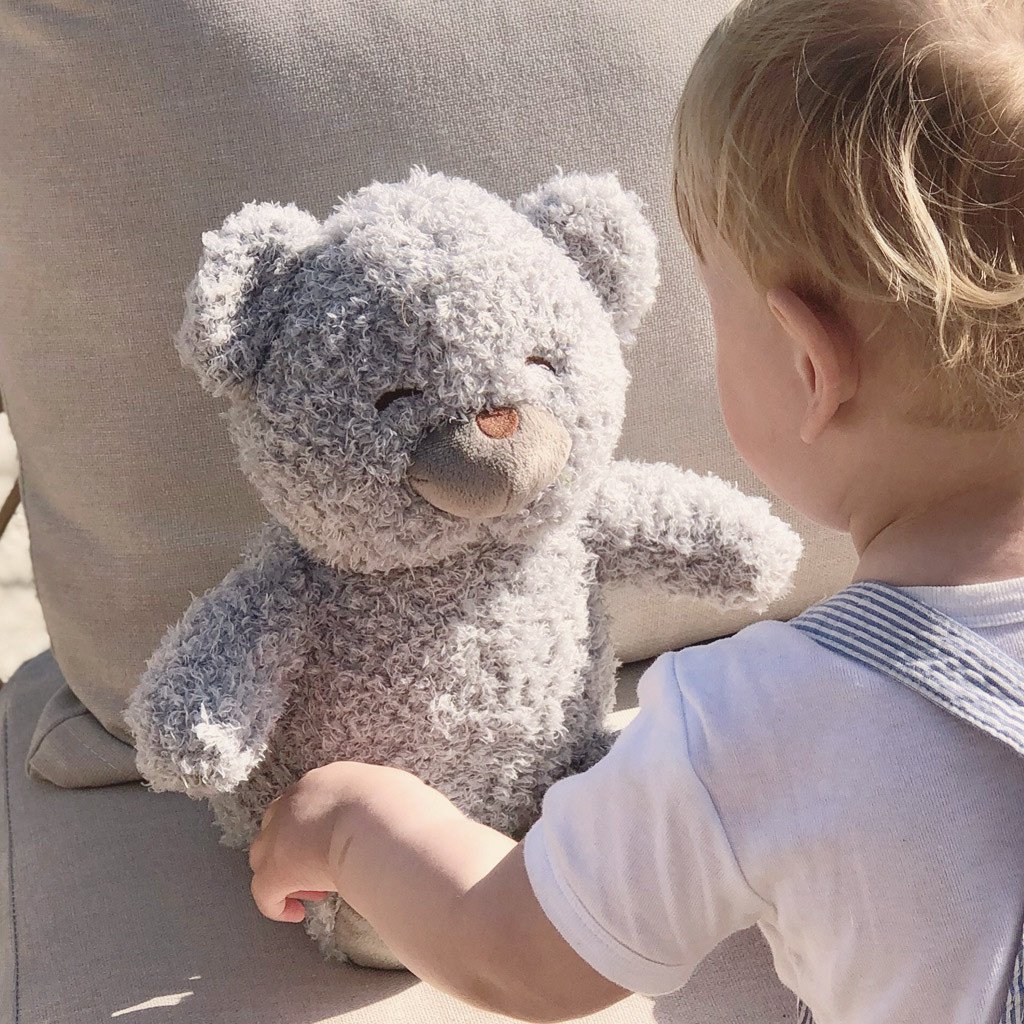 Tavola Teddy grigia 28 cm