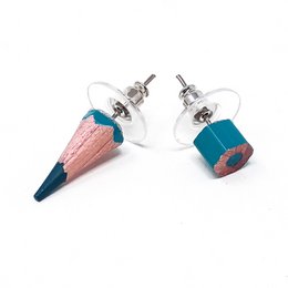 Pencil Stud Earrings - Dark Colors - While Stock List Copy