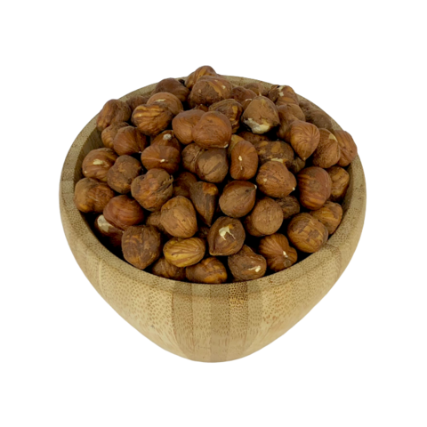 Organic Roasted Shelled Hazelnuts in Bulk