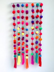 Pompom-Girlande