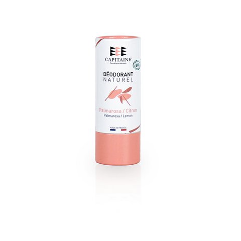 Organischer fester Deo-Stick - Palmarosa Zitrone - 60g