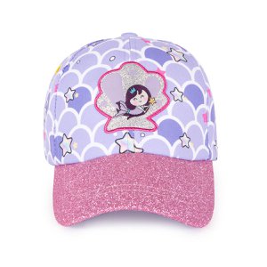 Milk&Moo Little Mermaid Glitzer-Mütze für Mädchen (Alter 4–6)