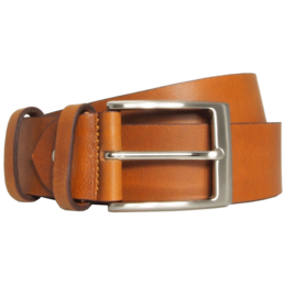 40 mm trense læder bælte Tawny