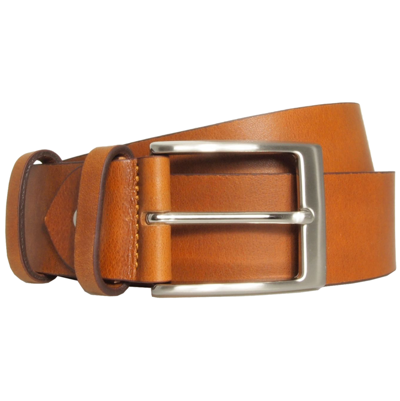 Ceinture Cuir Bride 40 mm Fauve