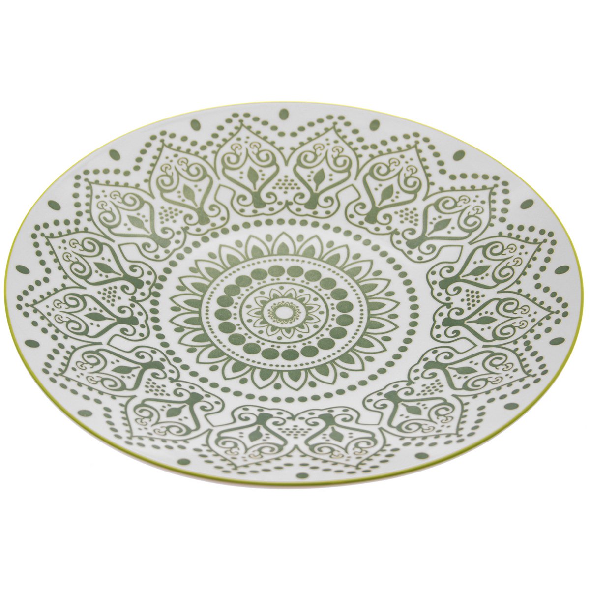 CERAMIC FLAT PLATE _°28.4X4.7CM CU1041