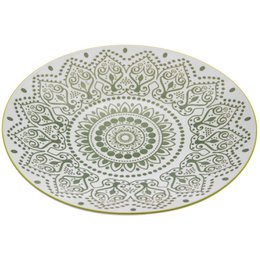 KERAMISK FLAD PLADE _°28,4X4,7CM CU1041