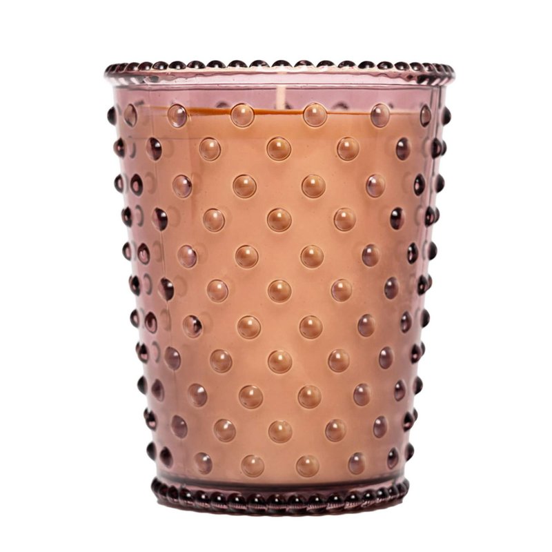 Simpatico Hobnail glaslys 16 oz %2336 Beach Plum