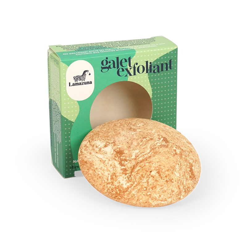Natural exfoliating roller