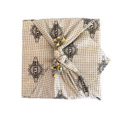 Paño para envolver regalos de tela Furoshiki, paquete de 3 paquetes de un estilo de doble cara