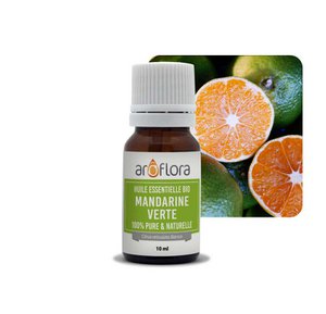 Set of 6 organic essential oils 6x10 ml Green tangerine