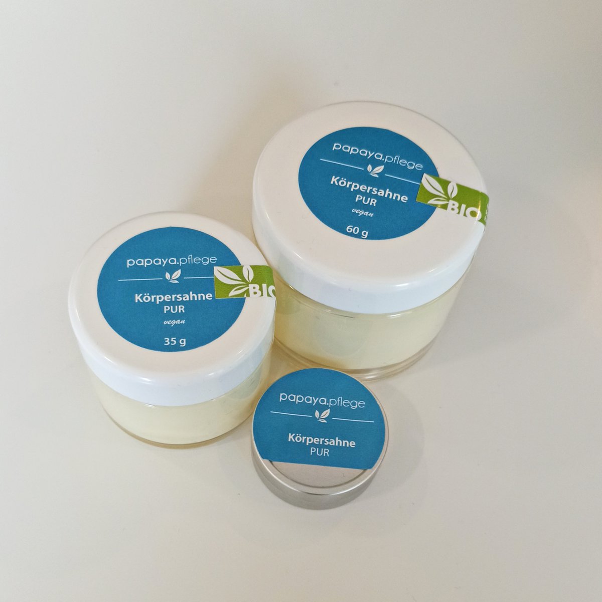 Crème corporelle végane pure, 35g