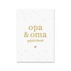 Kaart Opa & Oma | Goudfolie
