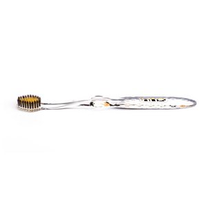 Nano-b Gold & Holzkohle Zahnbürste Kristall