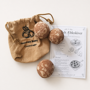 Dänisches Play Food-Set mit Apfelscheiben