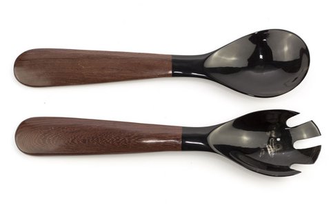 Horn and wood cutlery
