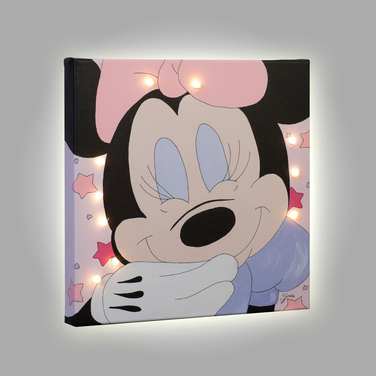 Minnie Mouse Led Licht Canvas