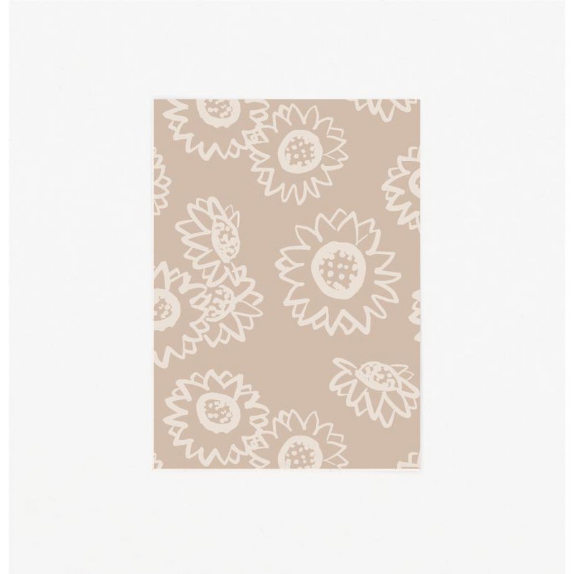 Postkarte / Sunflower