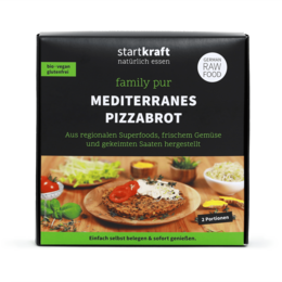 Økologisk middelhavspizzabrød
