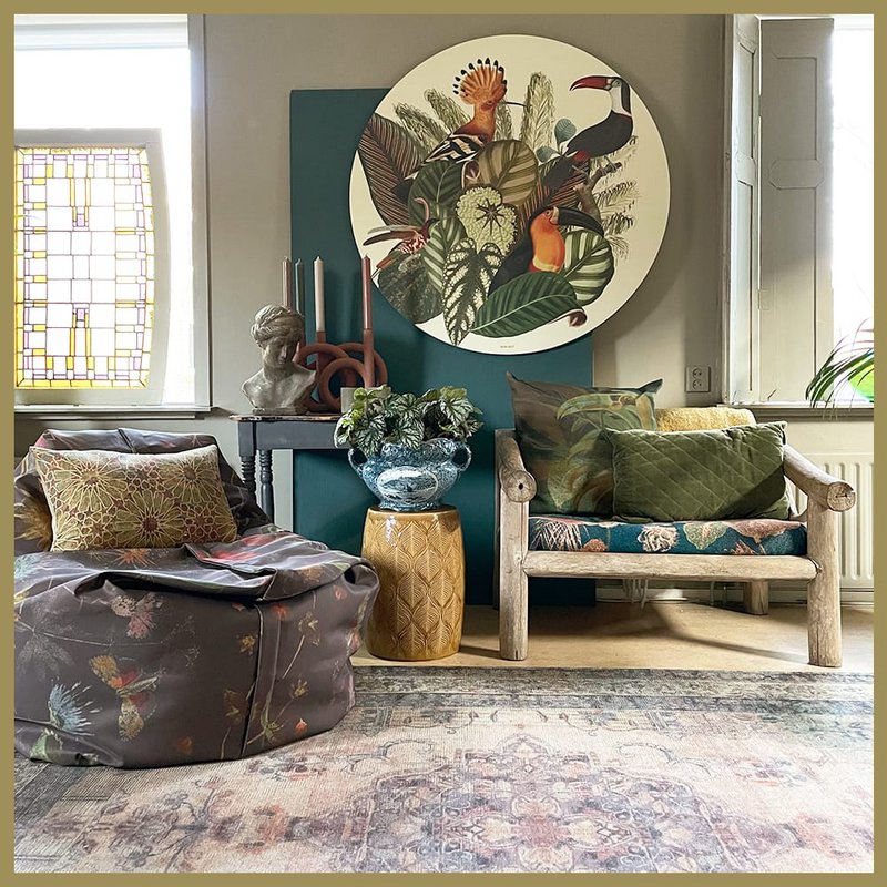 Coussin décoratif | En direct - Structure