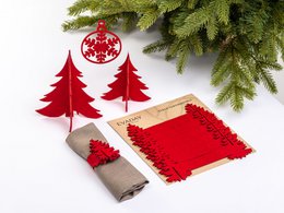 Christmas napkin rings CHRISTMAS TREE