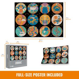 Zodiac legpuzzel (1000 stukjes)
