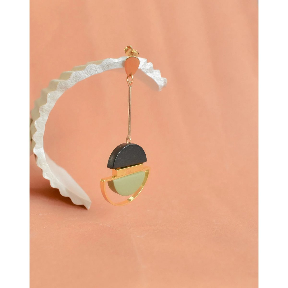 Dangling Olive Earrings