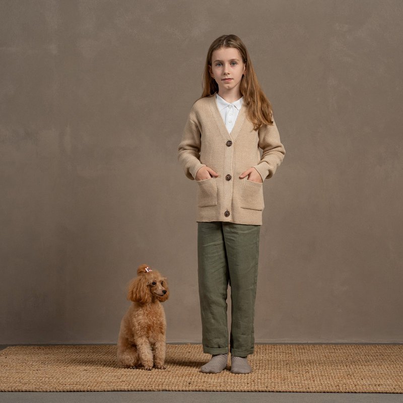 Pantalon en lin enfant Dakota