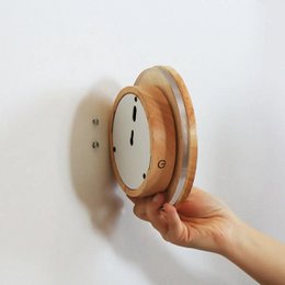 Lou Light Brown Rechargeable Wall Light