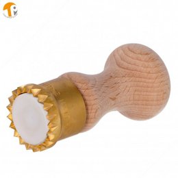 Okrągły stempel mosiężny z automatycznym wyrzutnikiem do cięcia ravioli - średnica 38 mm