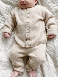 Knit Cardigan - Caramel