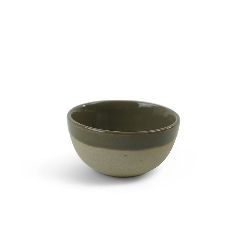 Bol Rutunda XS cer sable argile kaki 90ml 8x4cm