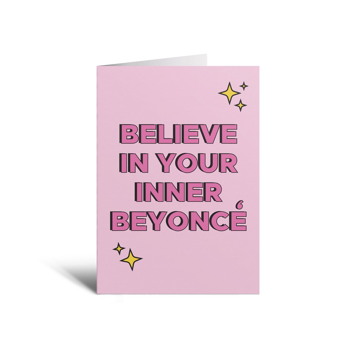 Cree en tu tarjeta interna de Beyonce