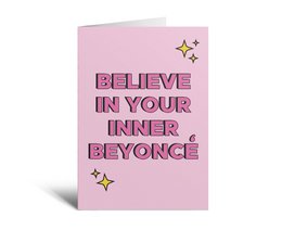 Credi nella tua carta Beyonce interiore