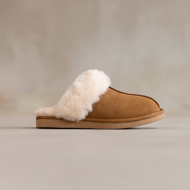 Pantofola Lumi | cammello | Taglia 37-43