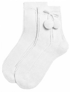 iN ControL 2pack JACQUARD sokken met pompoms
