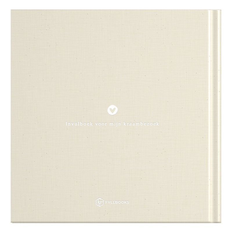 Fyllbooks My maternity visit book - Linen Beige