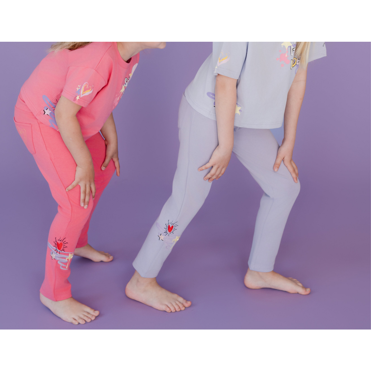 Zoe Zoom - Tregging Pastel Lilac
