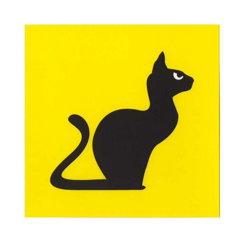 postcard - Cat (Angry Animals)